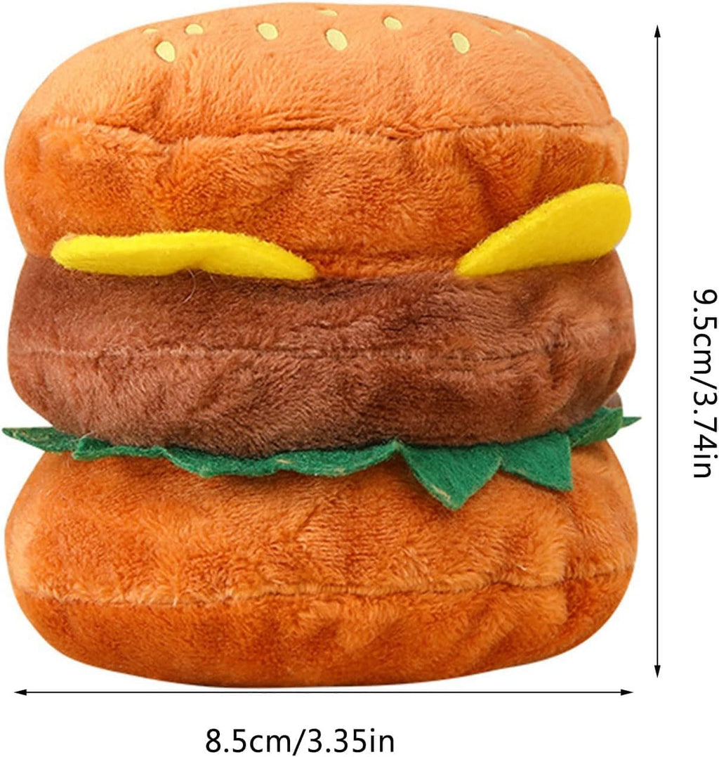 Hamburger Shape Dog Squeaky Toy C6280