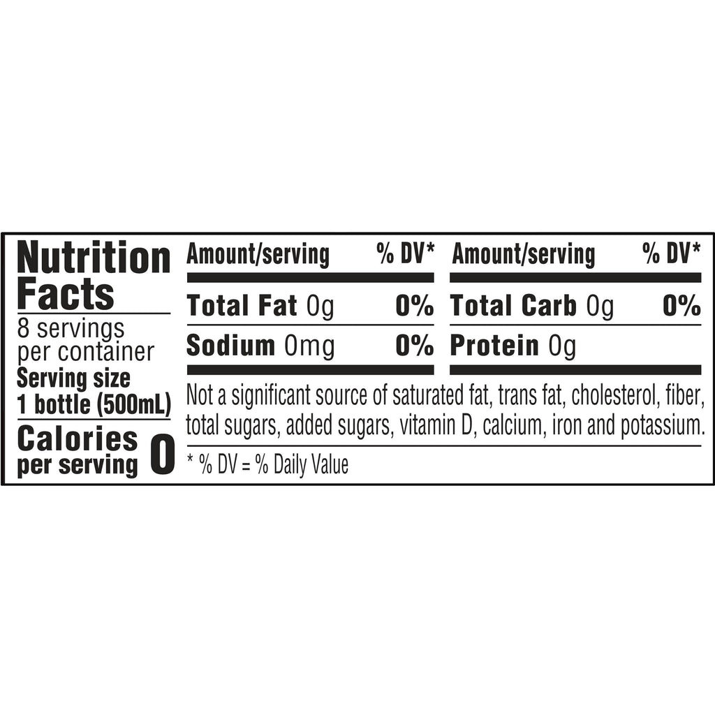 Black Cherry Sparkling Water 16.91 Fl Oz (Pack of 8) S6010