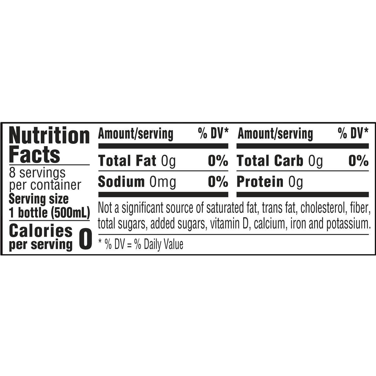 Black Cherry Sparkling Water 16.91 Fl Oz (Pack of 8) S6010