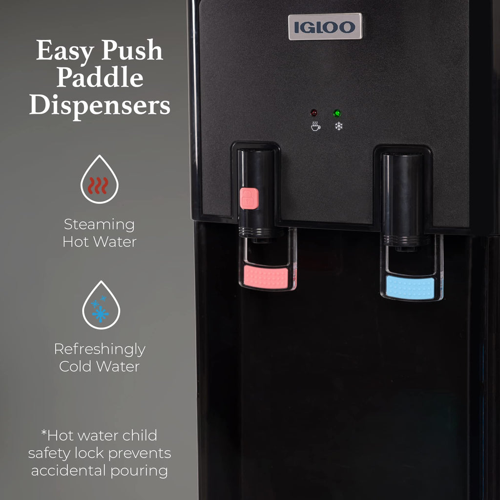 Top Loading Water Cooler with Hot Cold Settings L3995