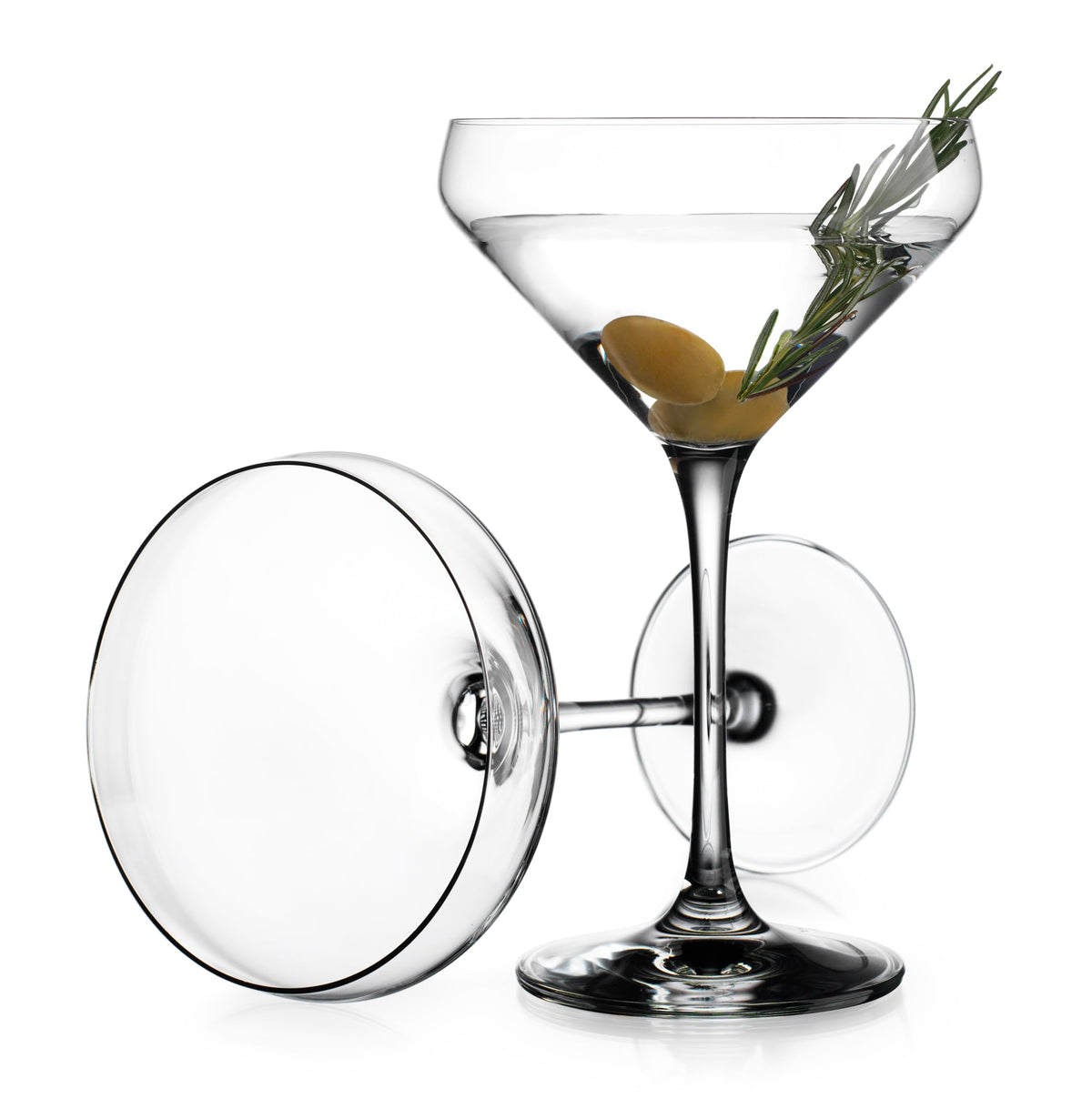 Martini Glasses Set of 4 Stemmed 10.5 Ounce B255