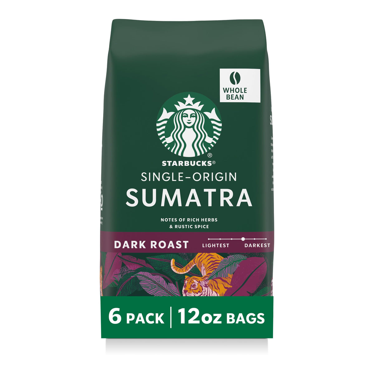 Dark Roast Whole Coffee Beans O68198