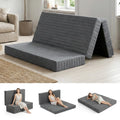 Queen Size Tri-Fold Mattress with Handles & Non-Slip Bottom S512