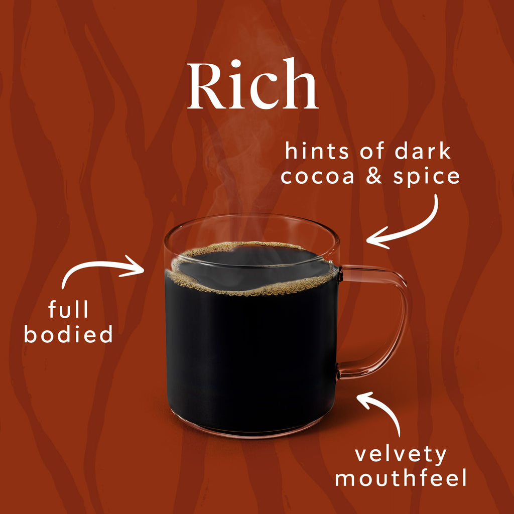 Dark Roast Whole Coffee Beans O68198