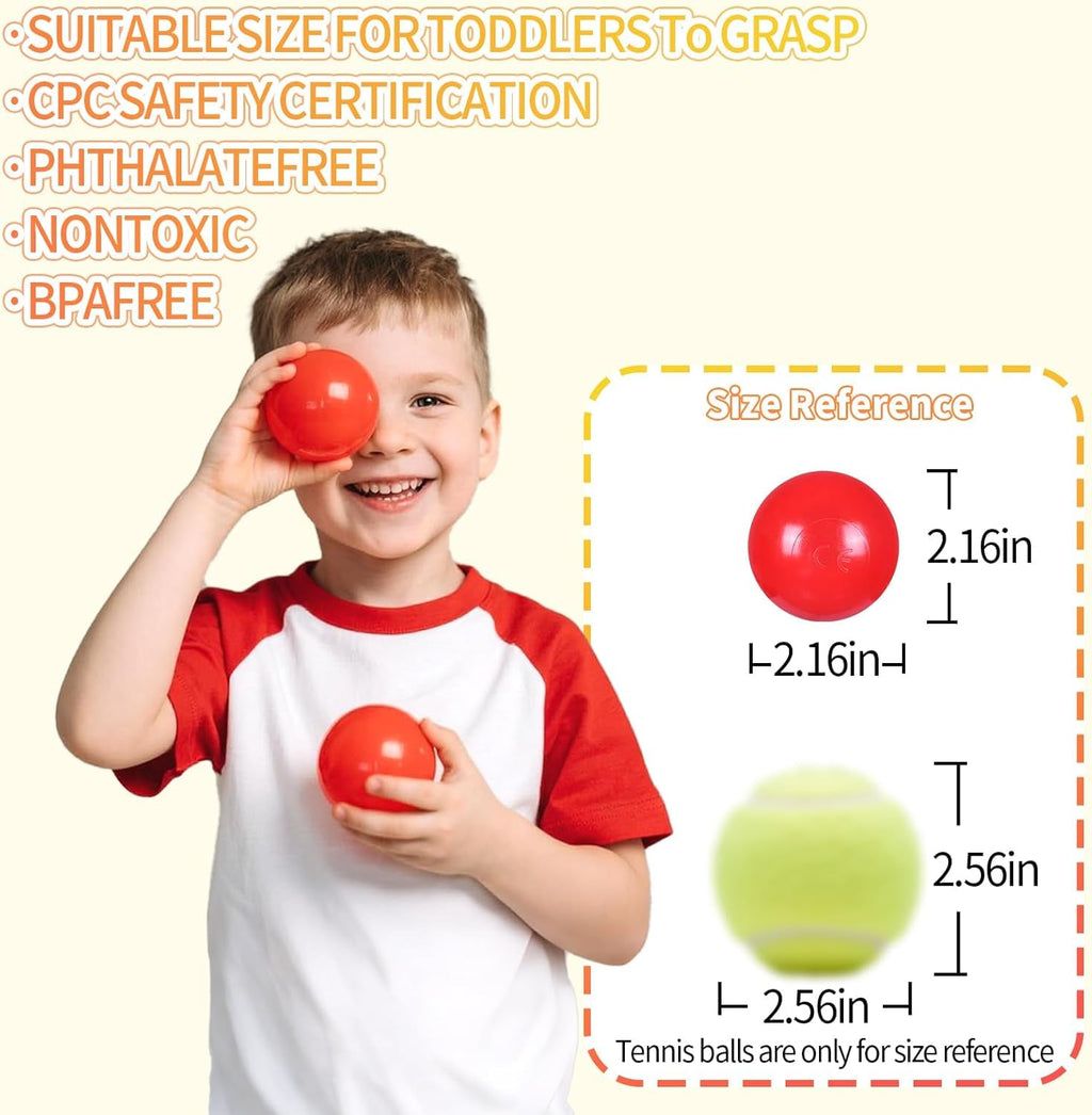 Plastic Balls for Ball Pit 50 100 200 pcs 2.2" Set S9608