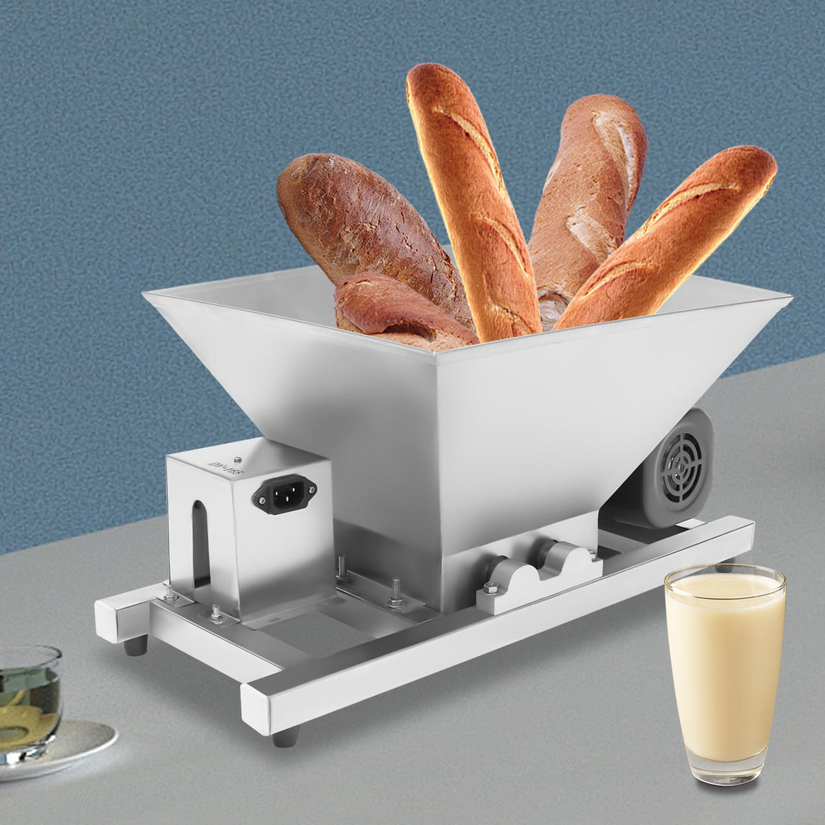 60W Stainless Steel 4L Fruit Crusher O2919