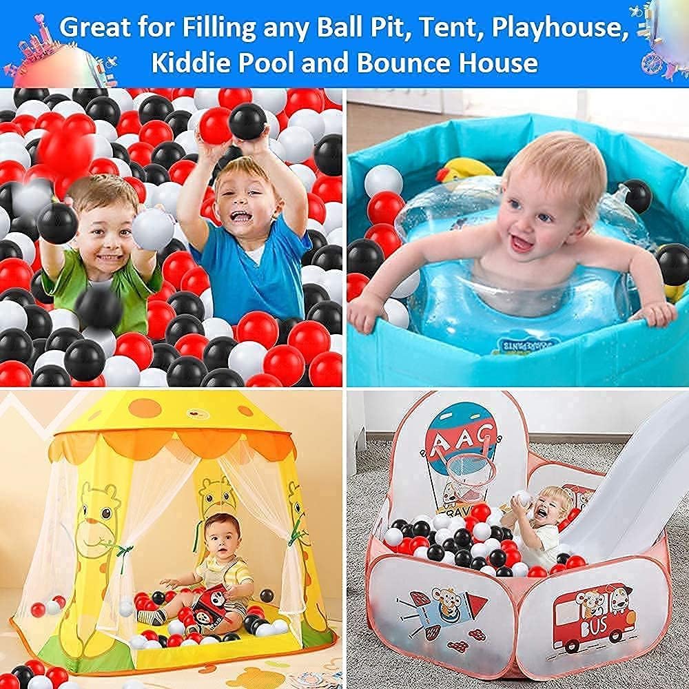 Plastic Balls for Ball Pit 50 100 200 pcs 2.2" Set S9608