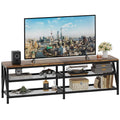 63" TV Stand with 3-Tier Storage Shelves G396937