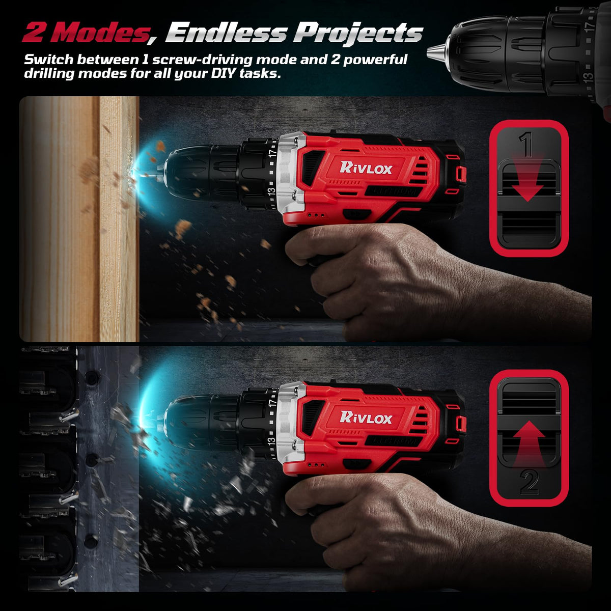 Cordless Drill Set G7201