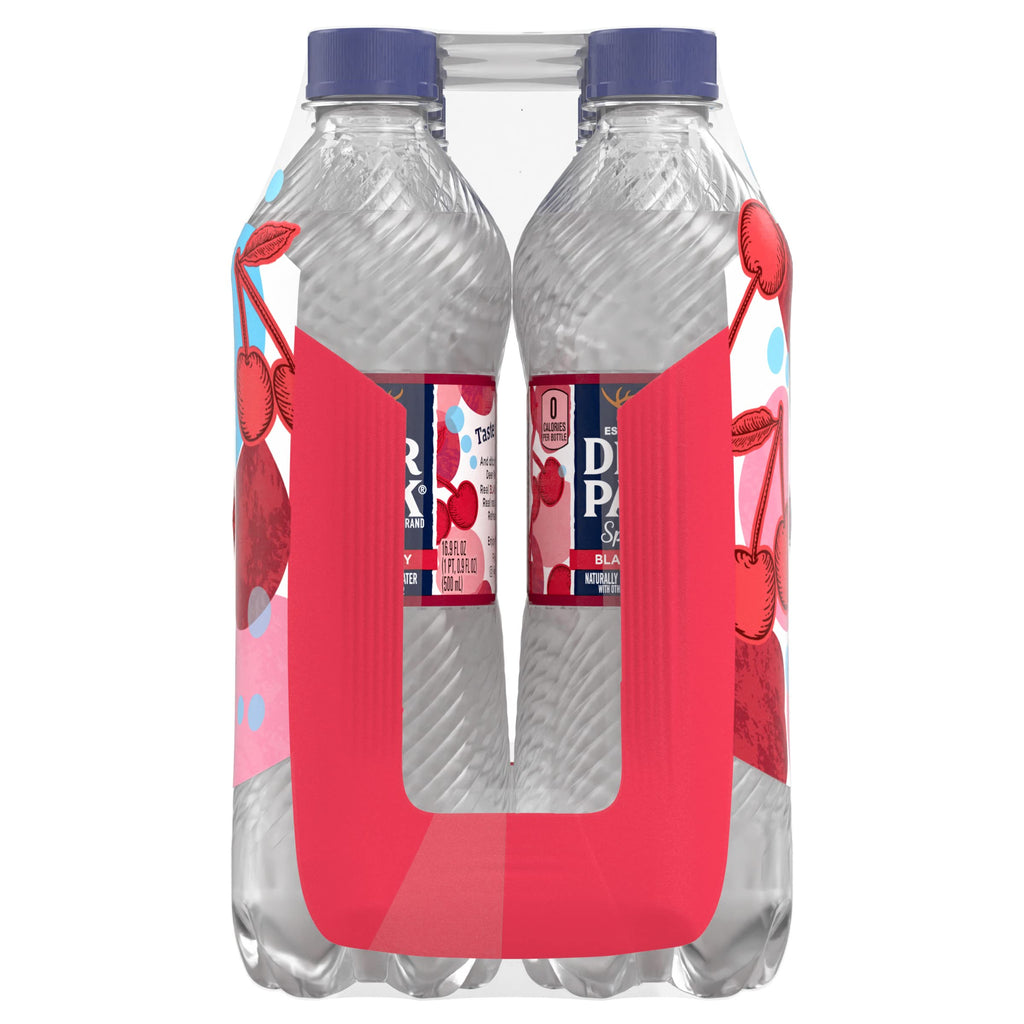 Black Cherry Sparkling Water 16.91 Fl Oz (Pack of 8) S6010