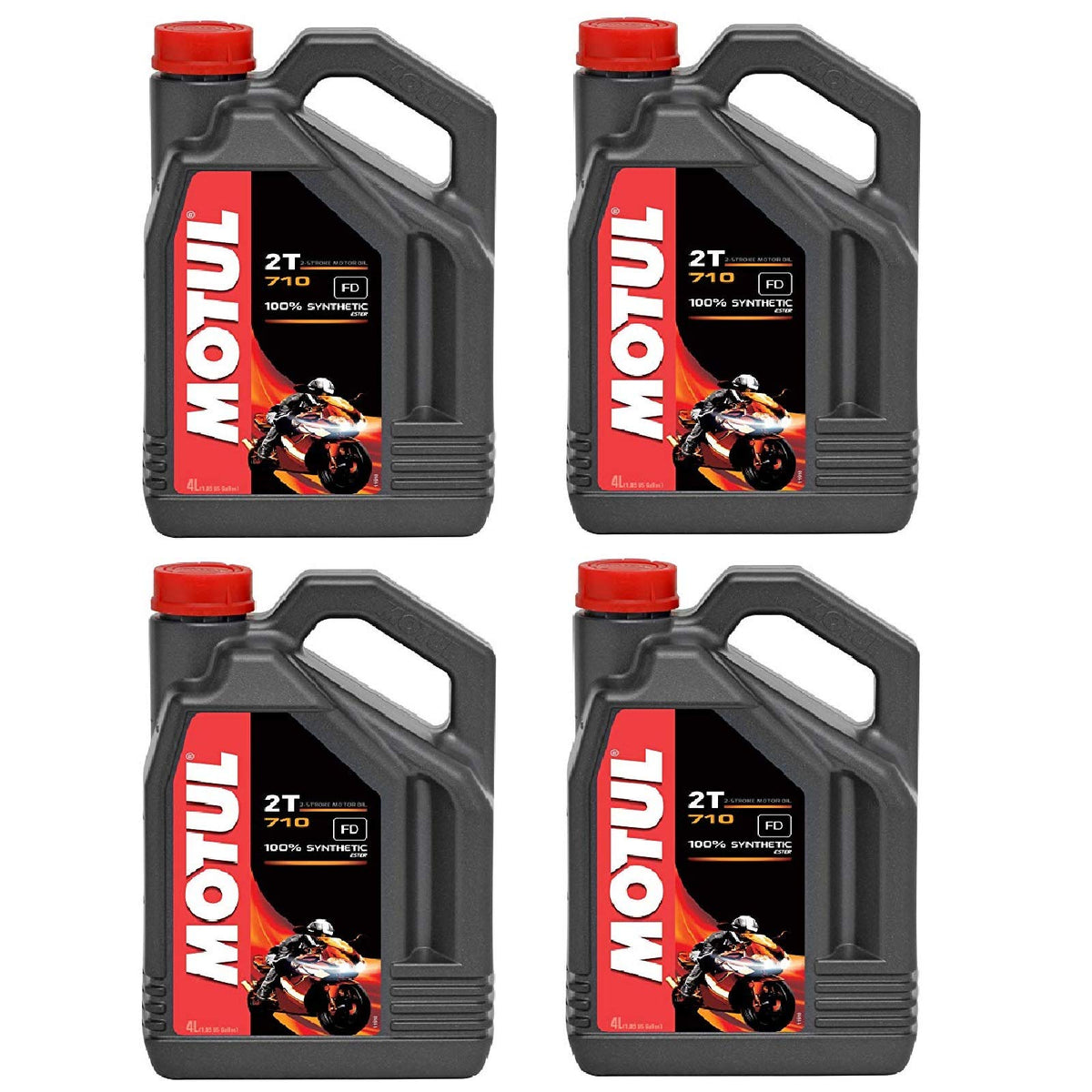 Set of 4 2T Motor Oil 1-Gallon Bottles Z27065