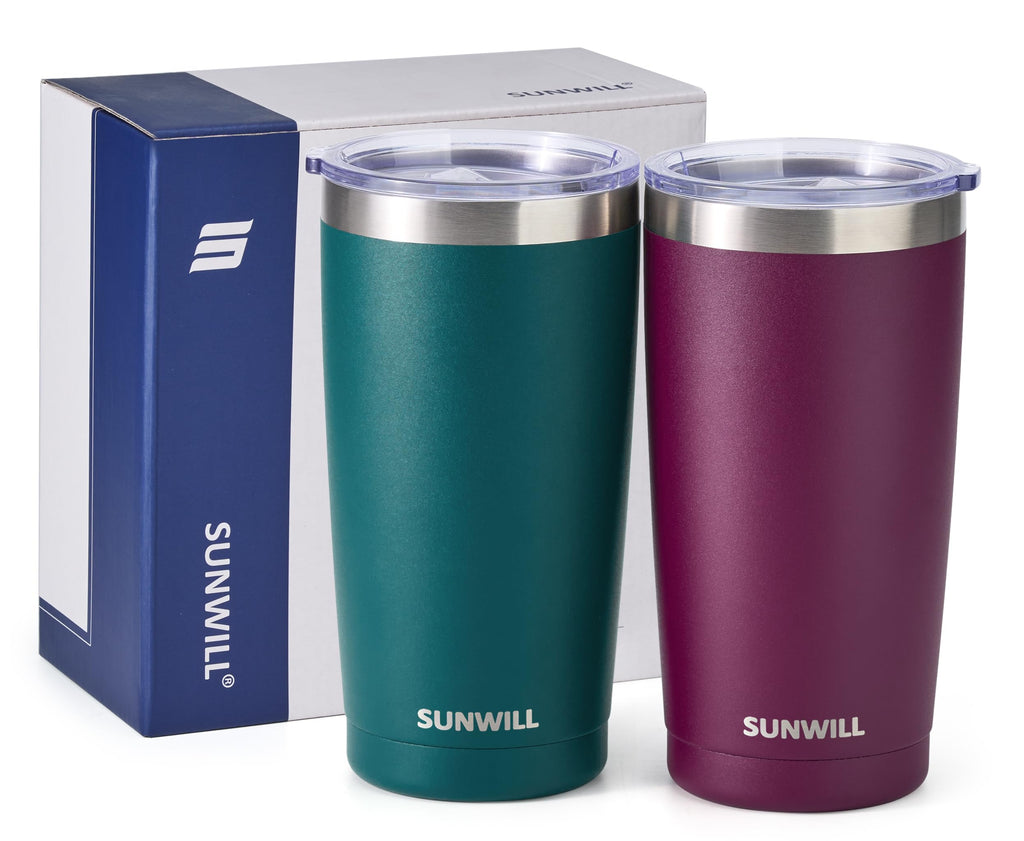 20 oz Insulated Stainless Steel Tumbler Set of 2 I573