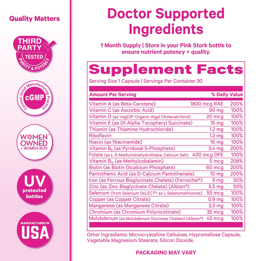 Women's Multivitamin 30 Capsules L53870