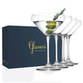 Martini Glasses Set of 4 Stemmed 10.5 Ounce B255