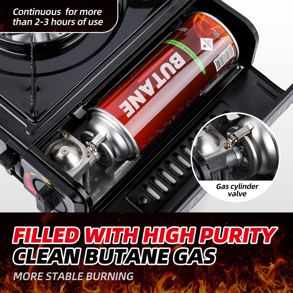 Butane Fuel Canister 12 x 8oz L692