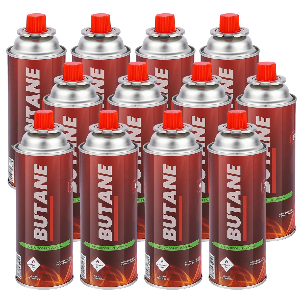 Butane Fuel Canister 12 x 8oz L692