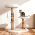 Modern Cat Tree Tower with Sisal Scratching Post T3794