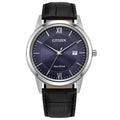 Men's Leather Strap Watch E766724