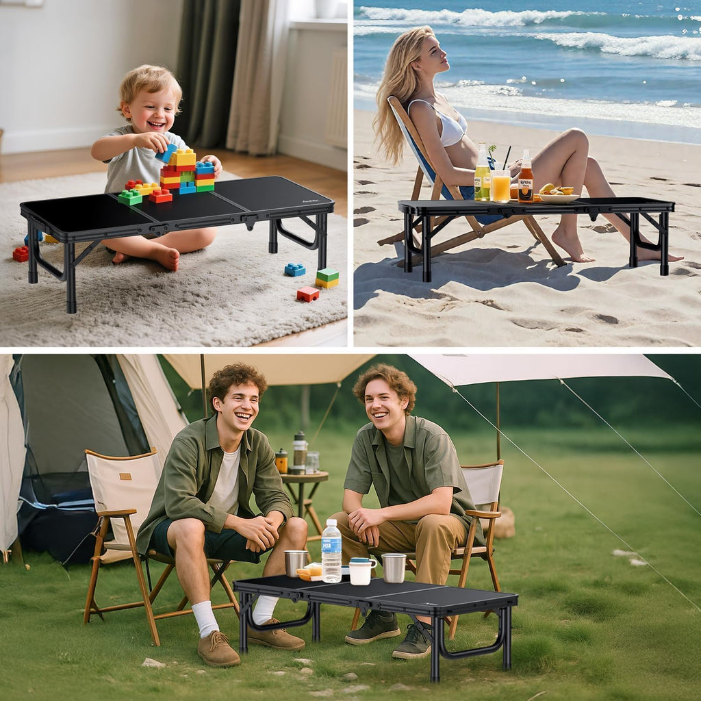 Black Folding Picnic Table B4248