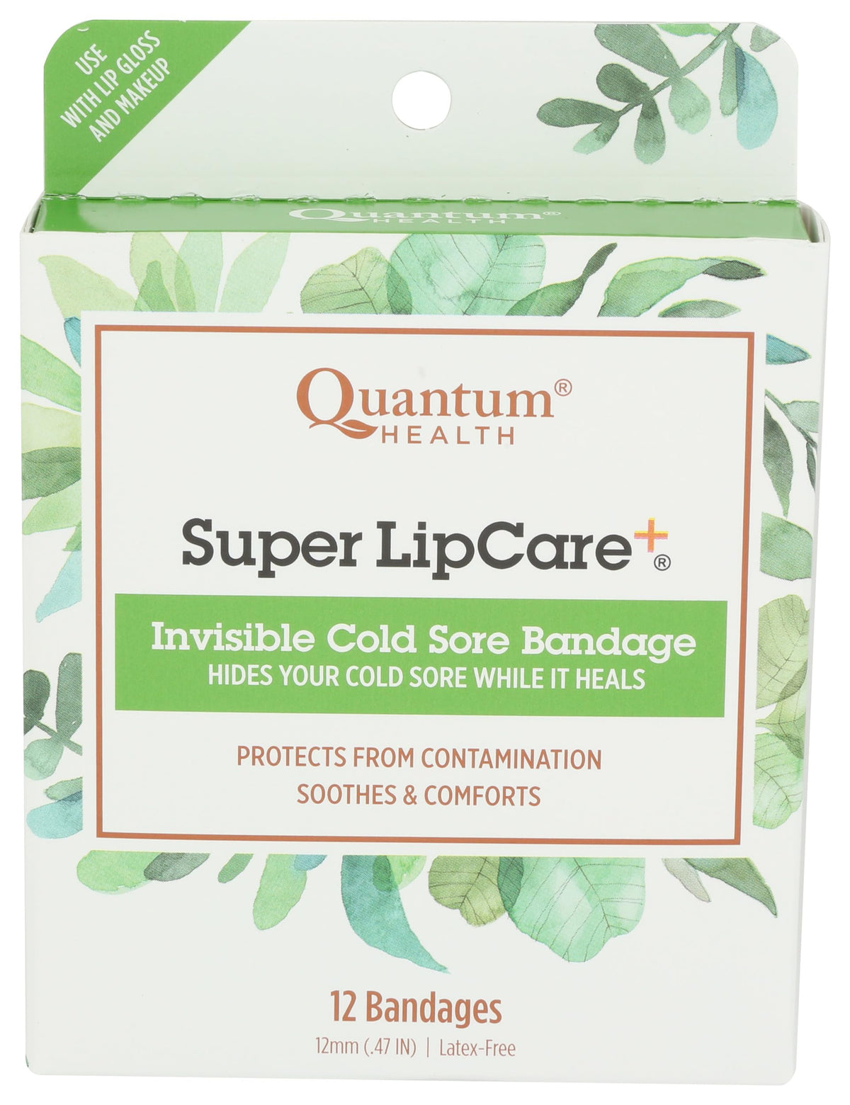 Invisible Cold Sore Fever Blister Bandages 12 Ct N204