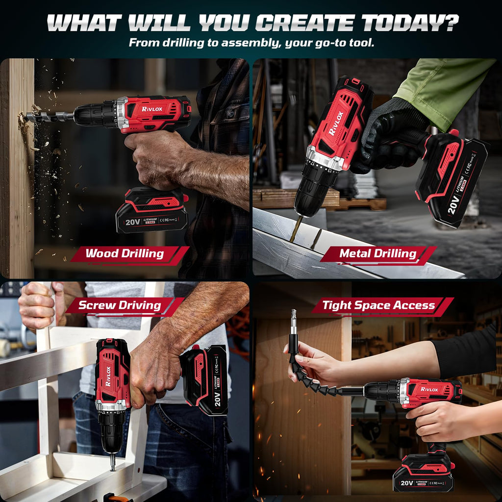 Cordless Drill Set G7201