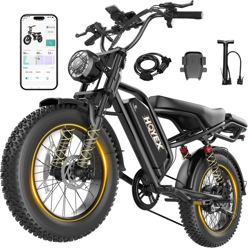 1500W 20" Fat Tire Electric Bike with 48V 20Ah Battery N260