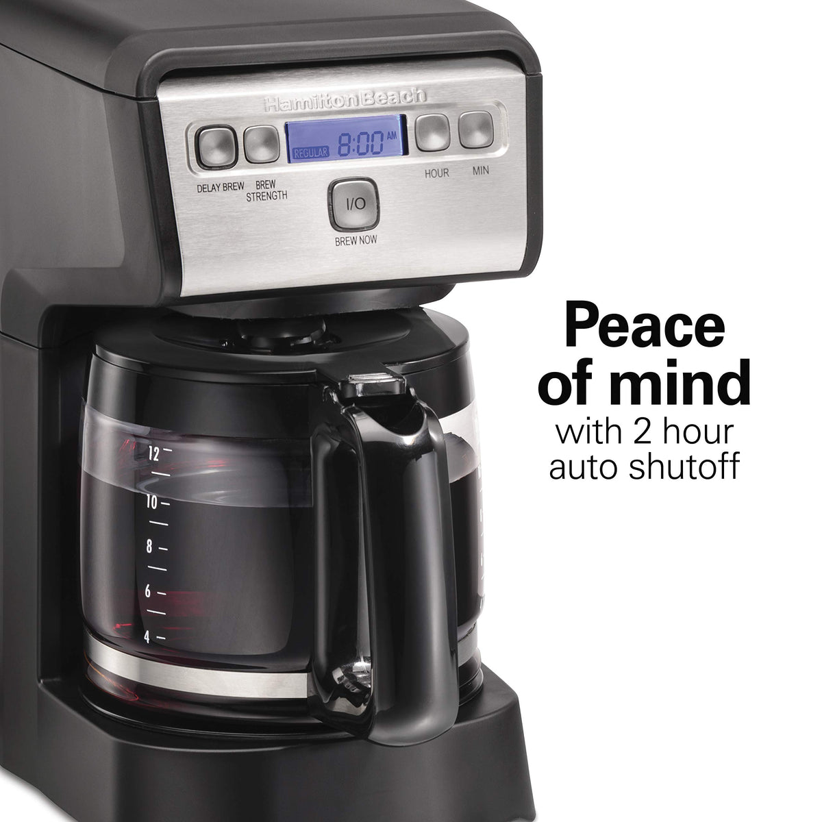 12 Cup Compact Programmable Drip Coffee Maker Z67306