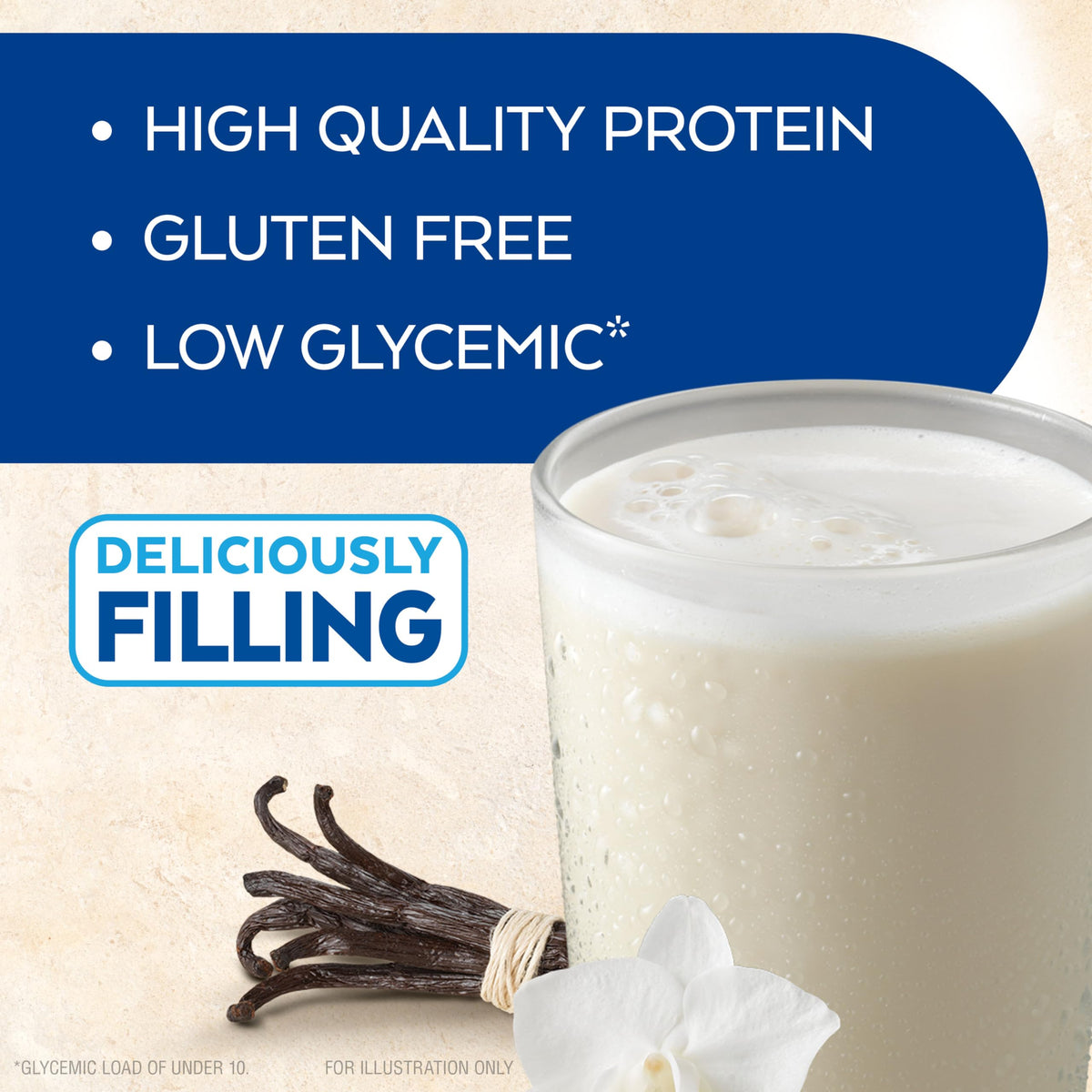 Dark Chocolate Vanilla Protein Shake, 15g Protein, 12 Count Z454615
