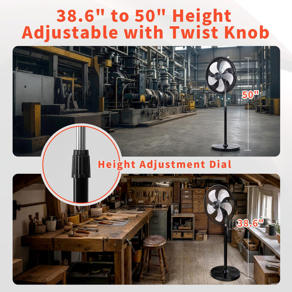20 Inch Pedestal Fan M323457