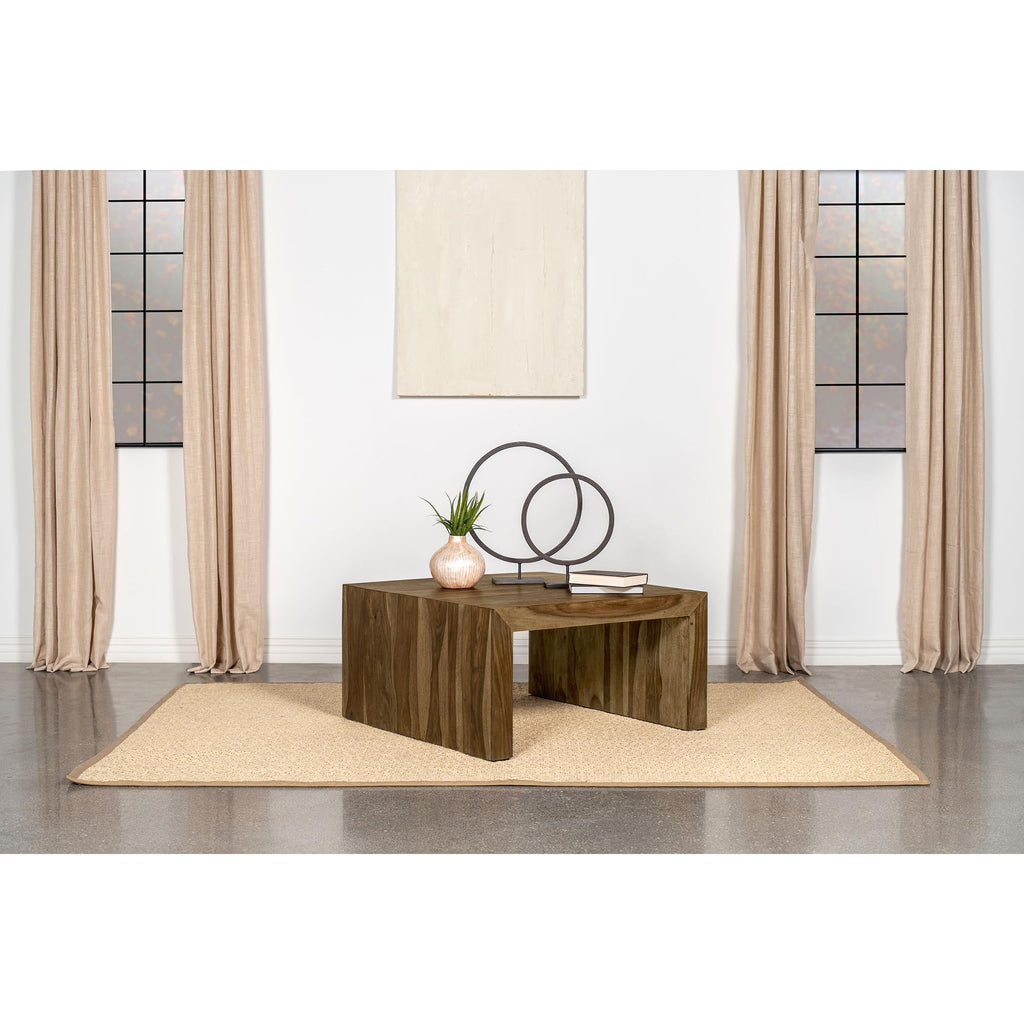 Solid Wood Square Coffee Table 34x34x18 Inches C17906
