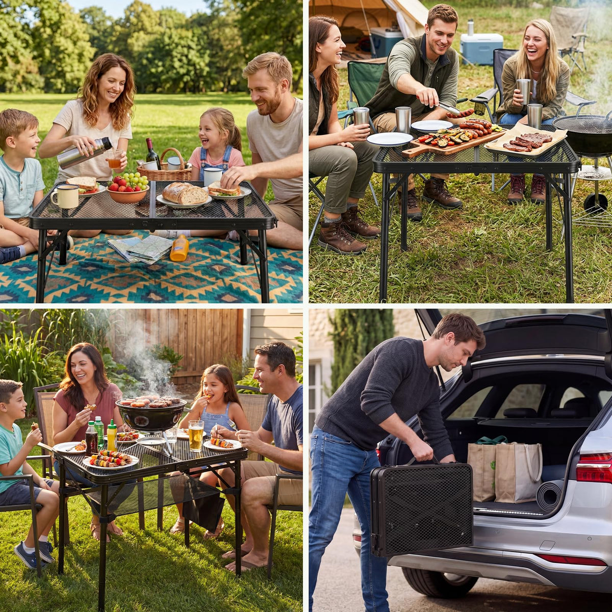Folding Grill Table F830864