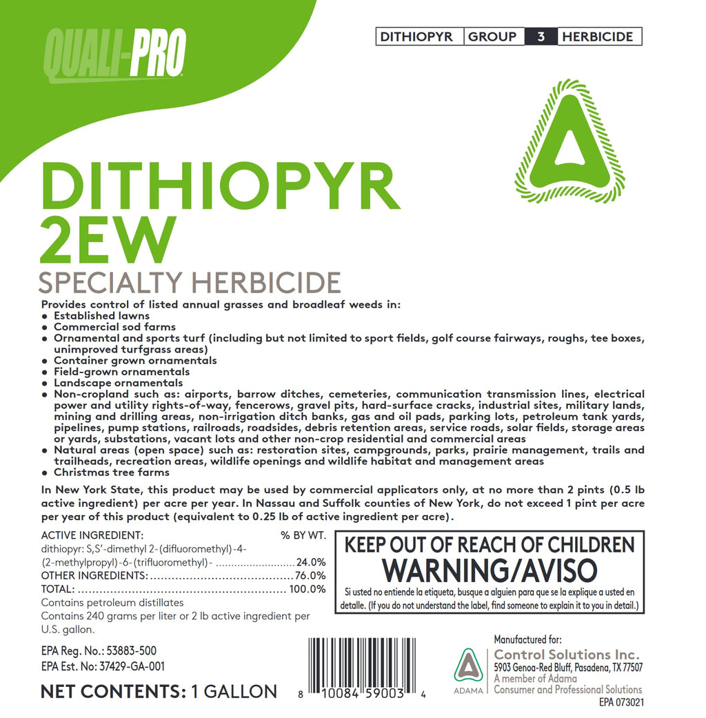 Dithopyr 2EW 1 Gallon Selective Pre-Emergent Herbicide A957