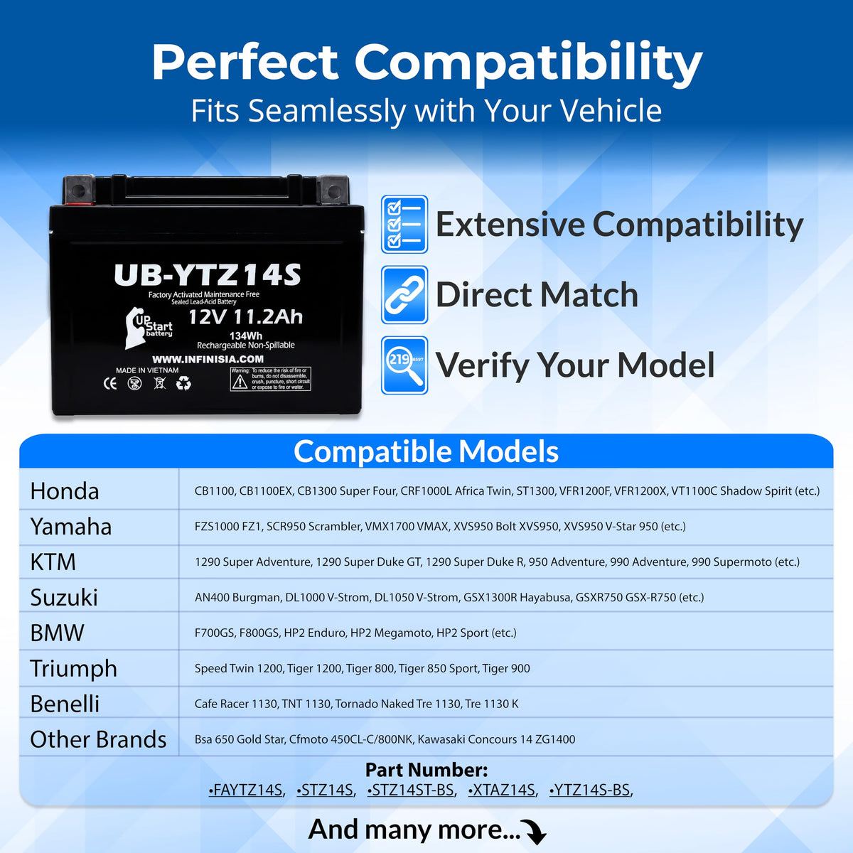 12V 11.2Ah Battery Z831