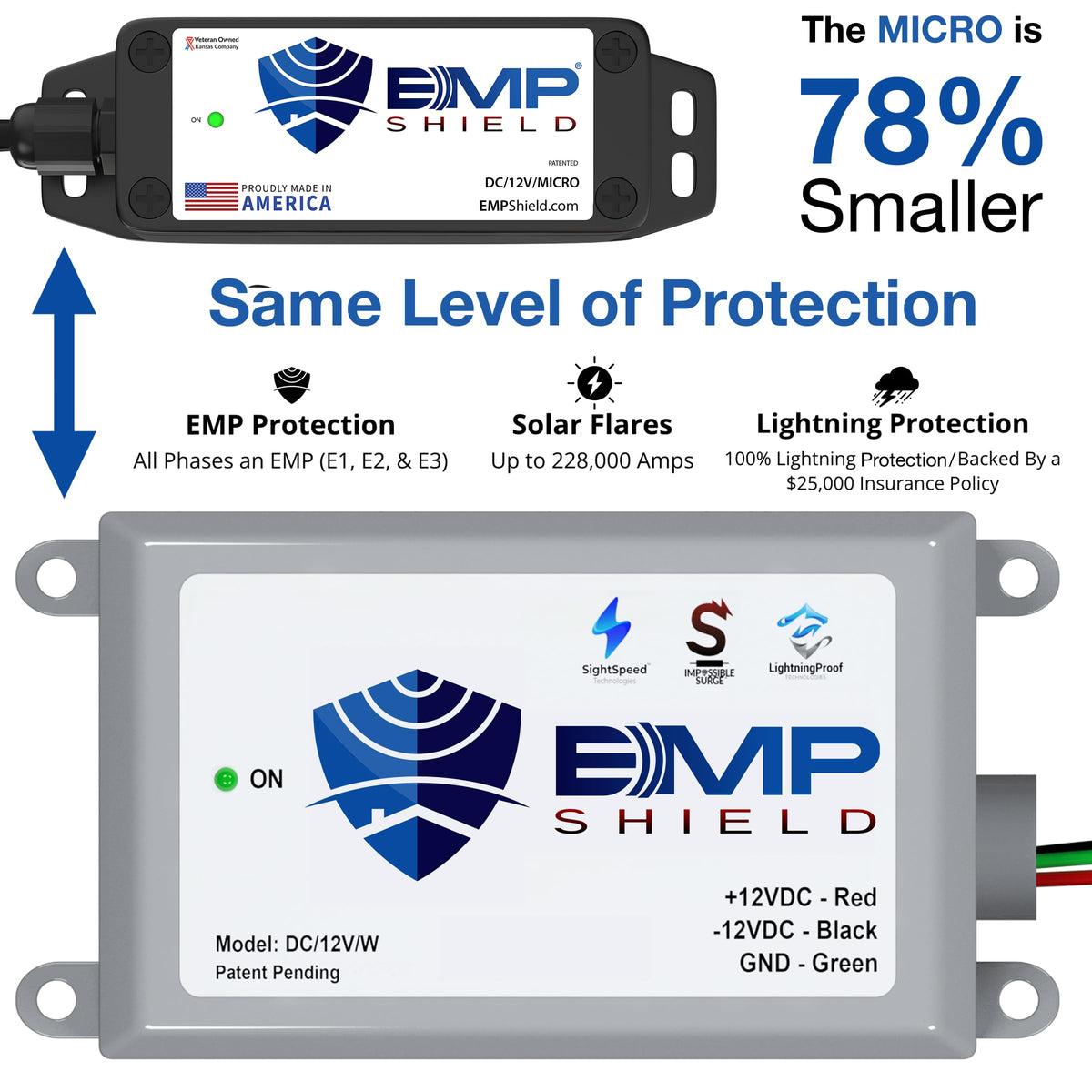 12 Volt DC Vehicle EMP Protection Z242