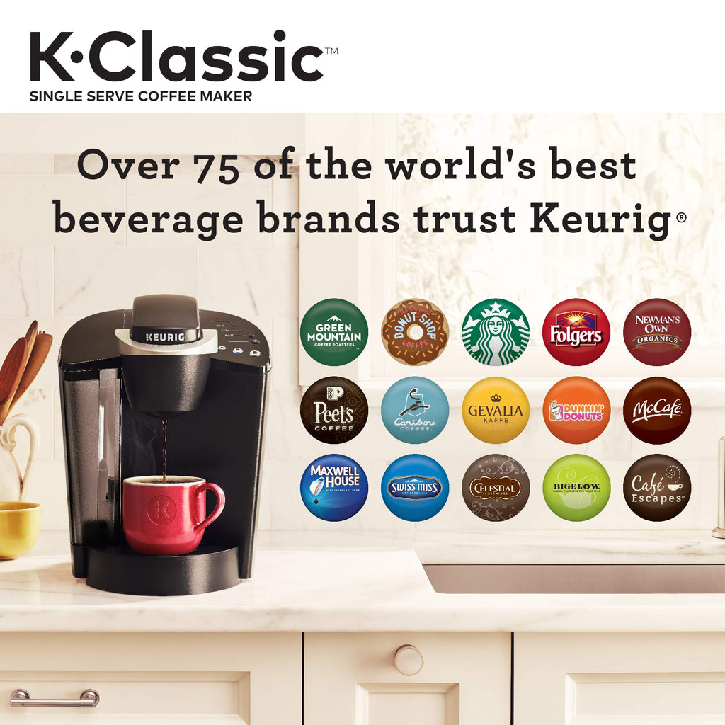 Black Single-Serve K-Cup Pod Coffee Maker F2281