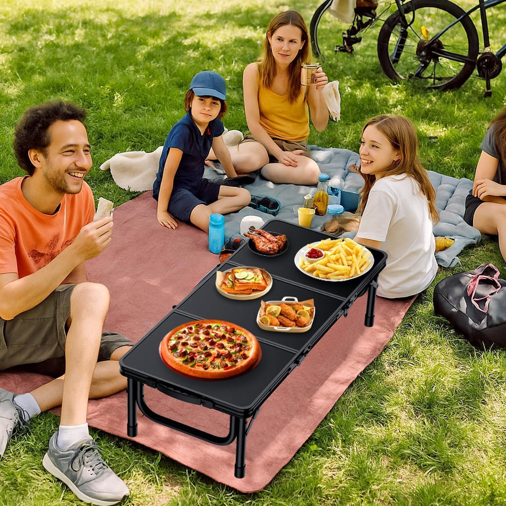 Black Folding Picnic Table B4248