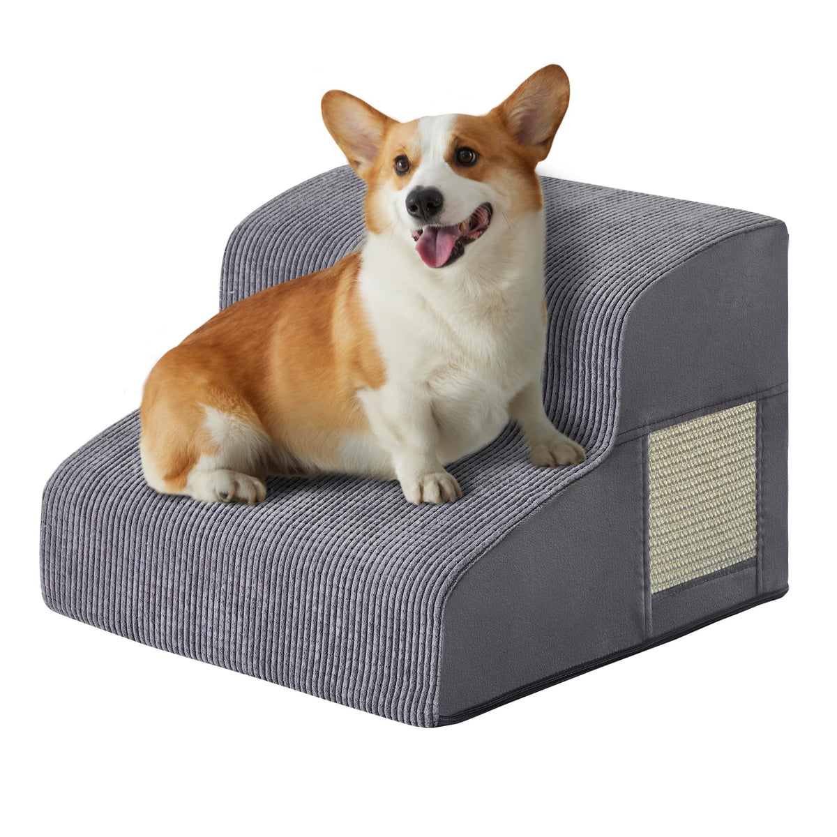 Dog Stairs 2-Step Grey Z49929