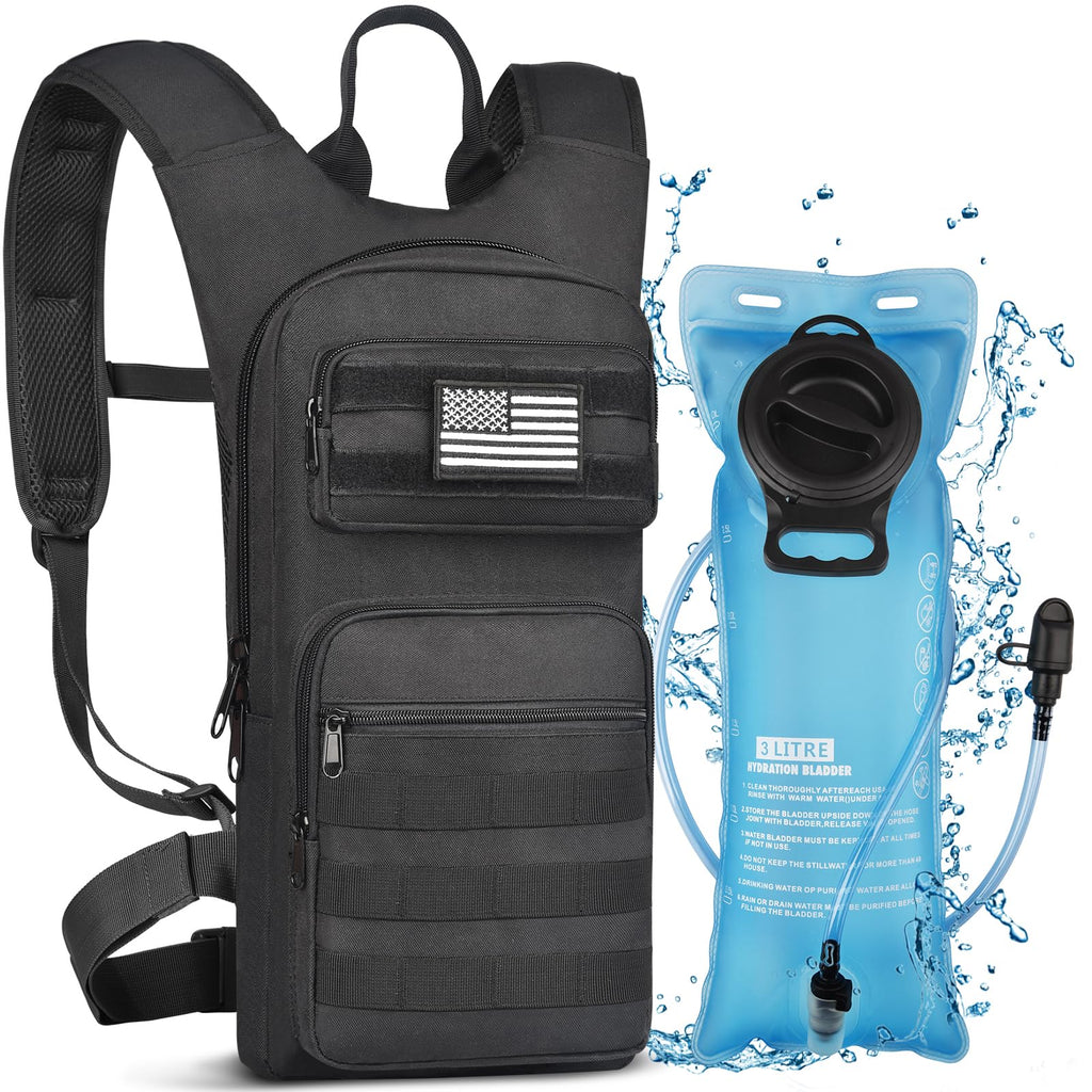 Hydration Backpack with 3L Water Bladder Y326