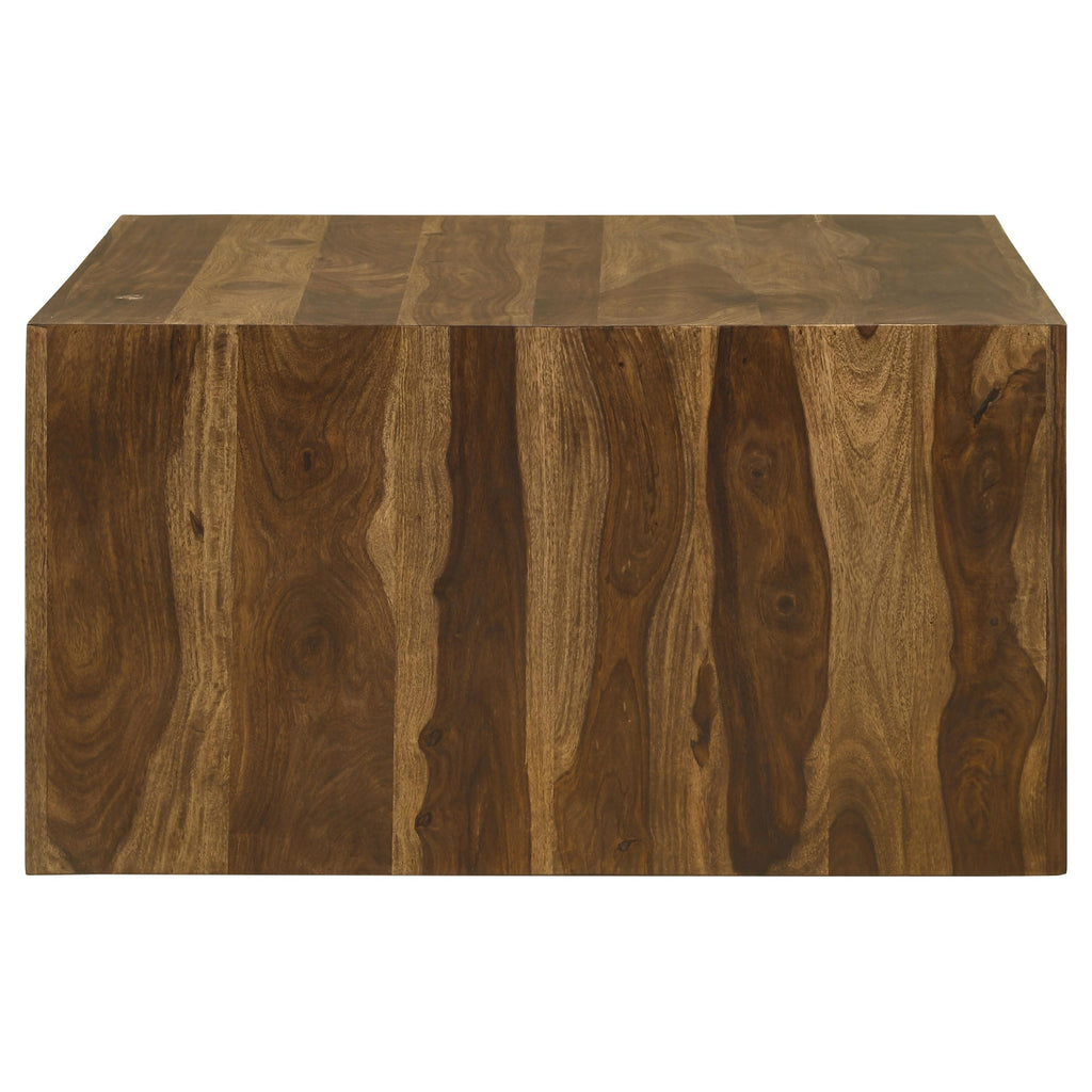 Solid Wood Square Coffee Table 34x34x18 Inches C17906
