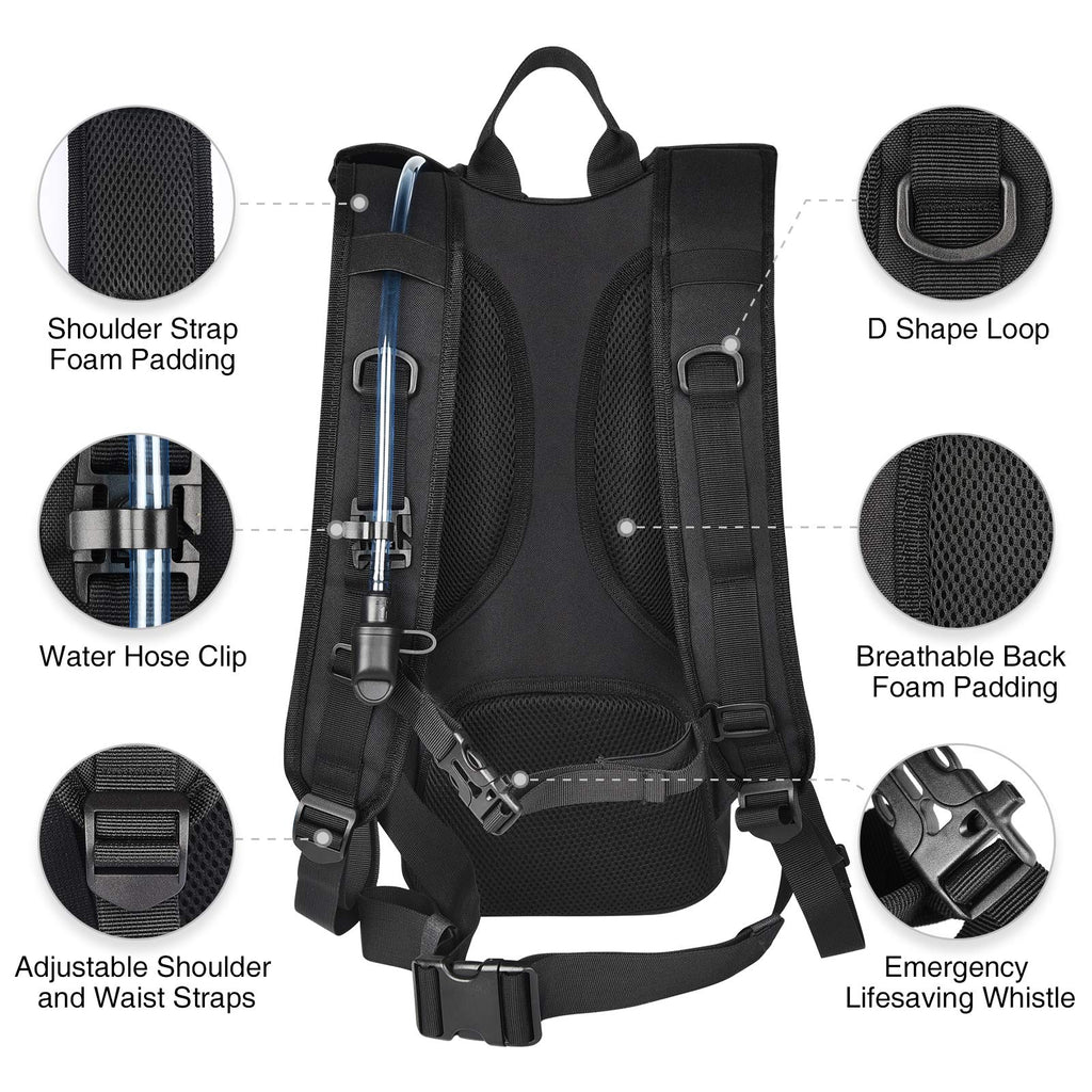 Hydration Backpack with 3L Water Bladder Y326
