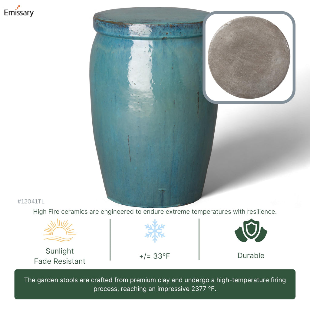 Teal Stool R56766