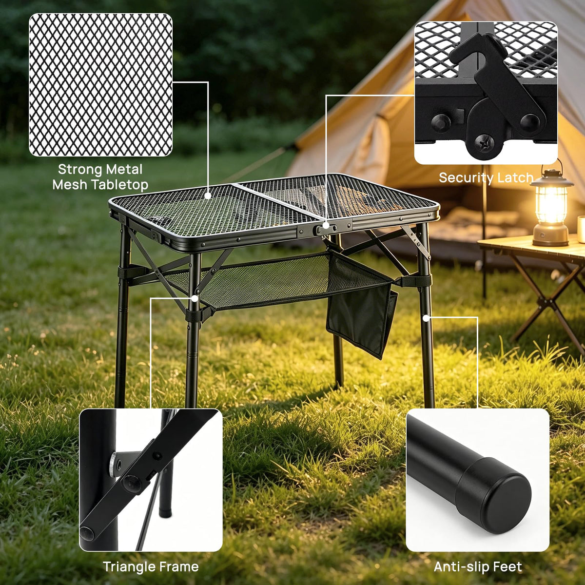 Folding Grill Table F830864