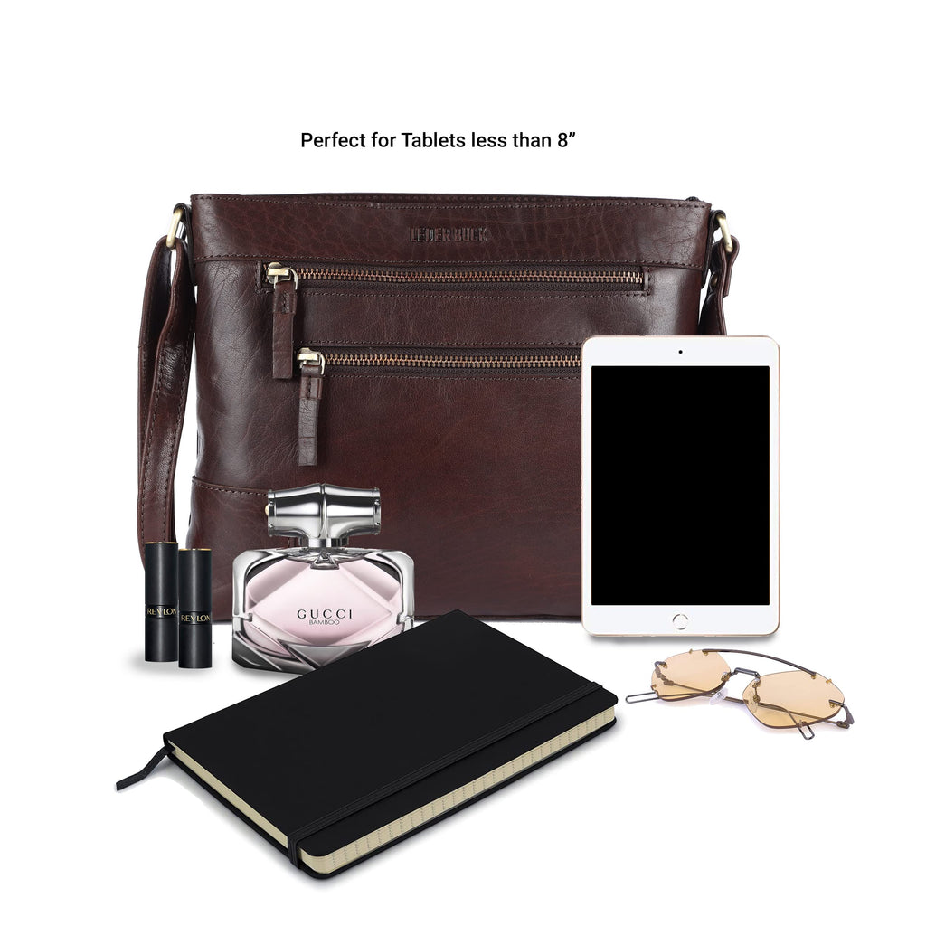 Soft Real Leather Womens Crossbody Handbags and Purses C7351