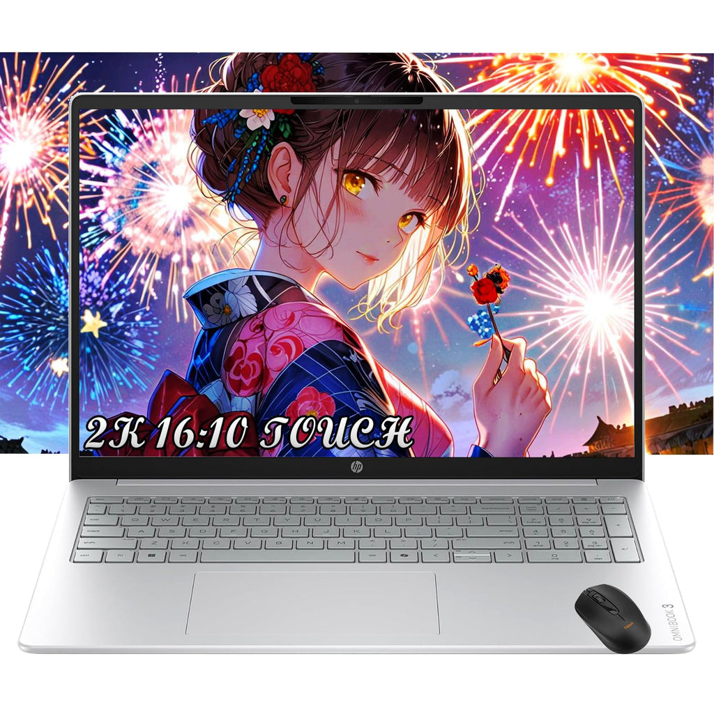 16" 2K Touchscreen Laptop AMD Ryzen 5 8GB RAM 512GB SSD Windows 11 W3794