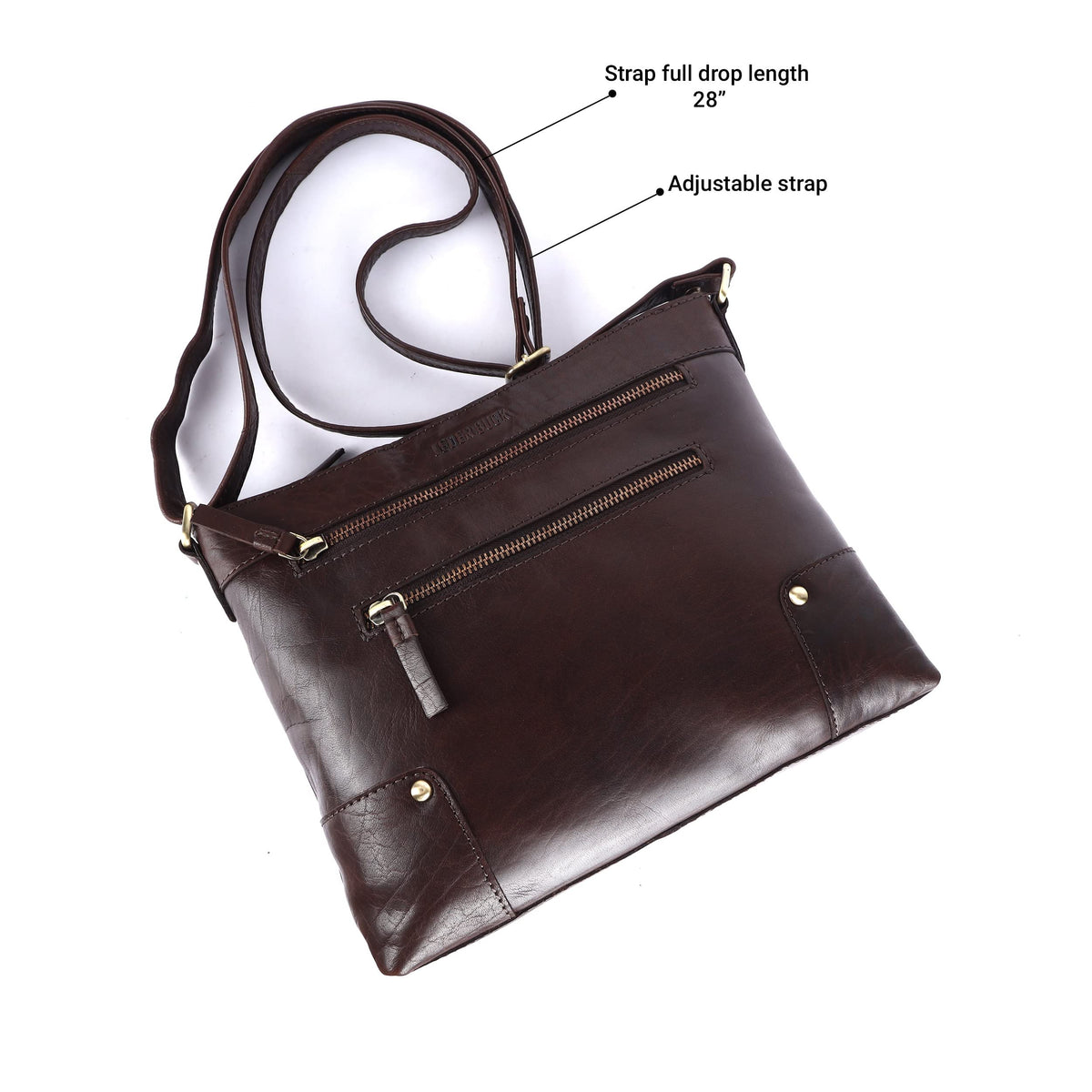 Soft Real Leather Womens Crossbody Handbags and Purses C7351