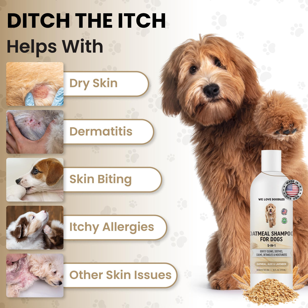 Oatmeal Shampoo & Conditioner for Dogs G908867