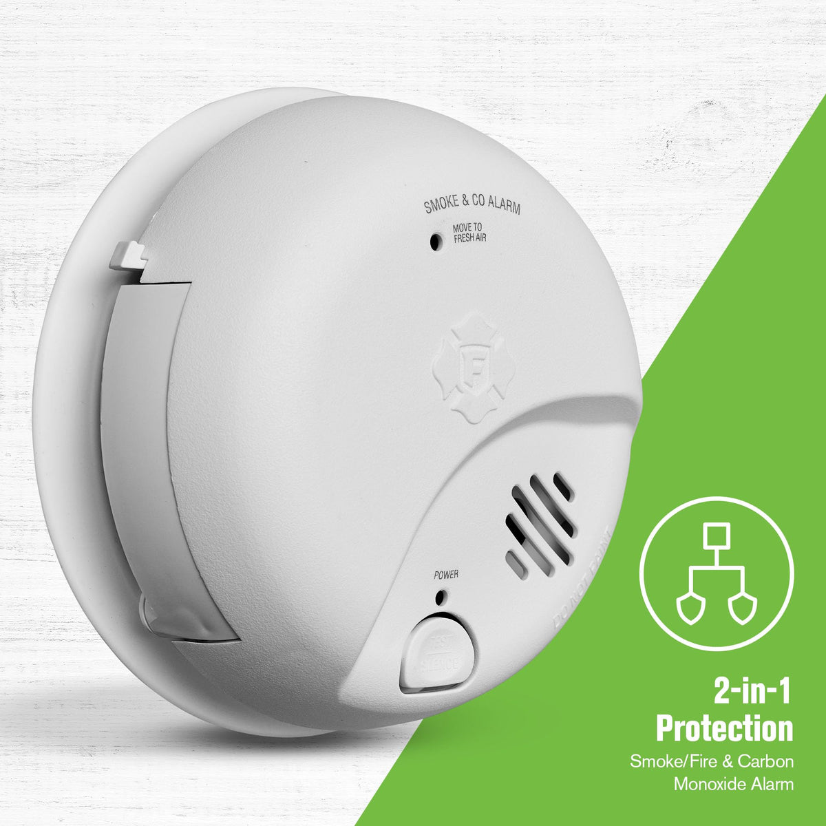 Battery Combination Smoke & Carbon Monoxide Alarm V977244