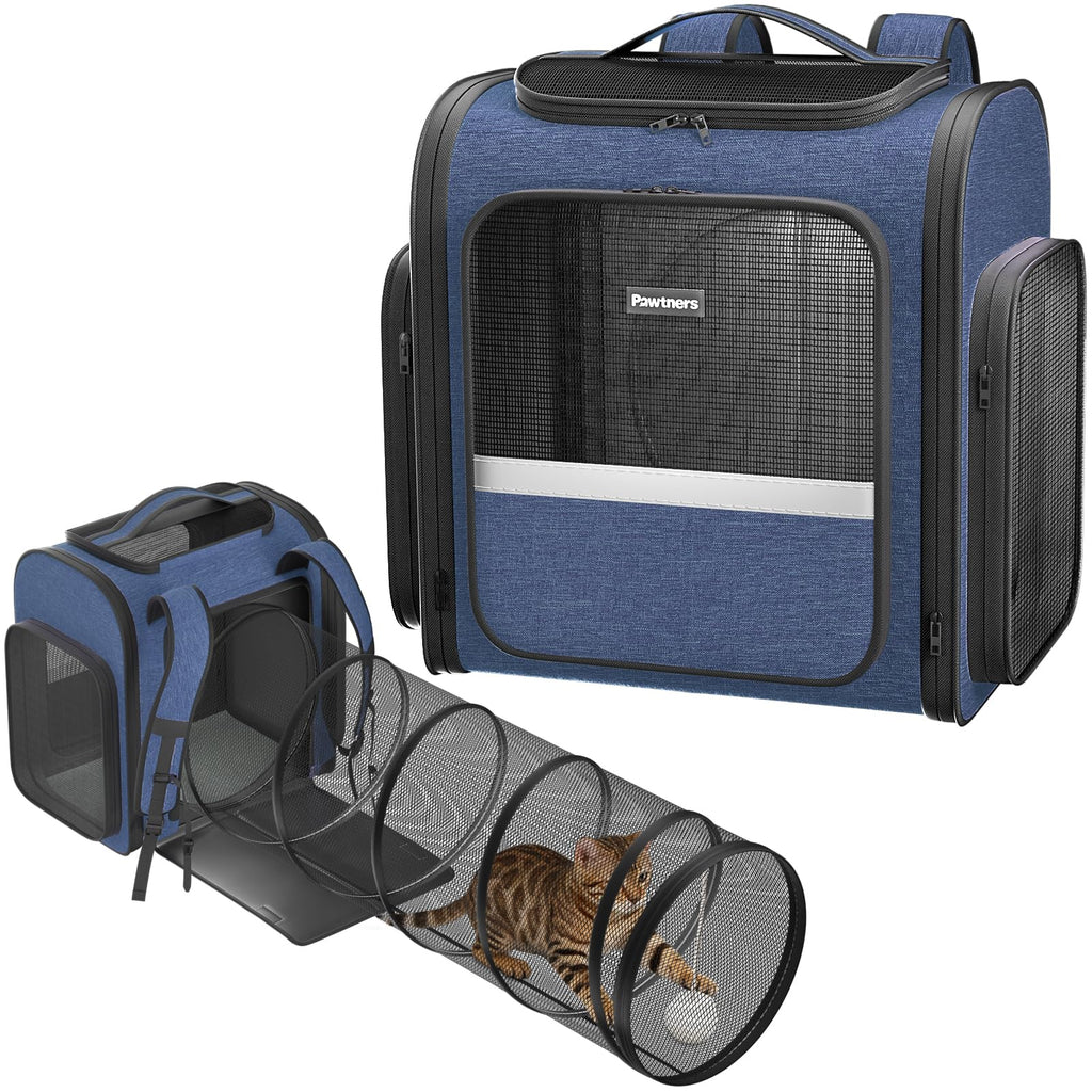Cat Backpack with Play Tunnel S5081