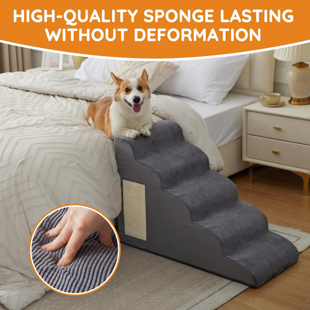 Dog Stairs 2-Step Grey Z49929