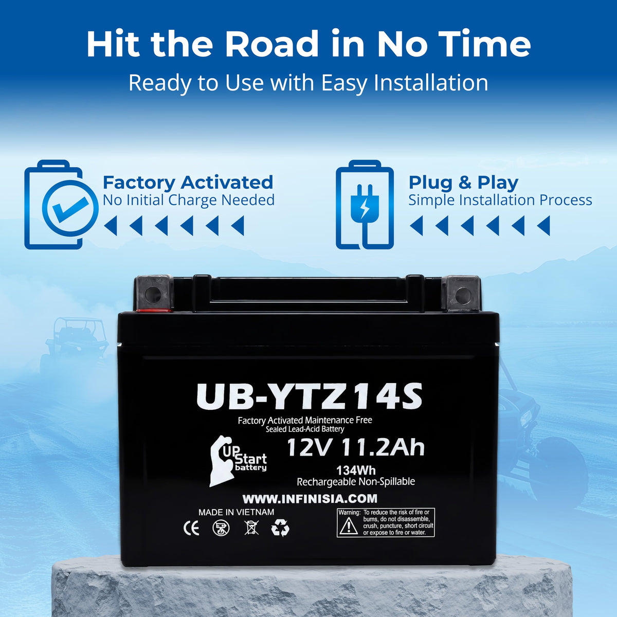 12V 11.2Ah Battery Z831